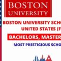 Boston University Scholarships In USA 2026 (Funded)