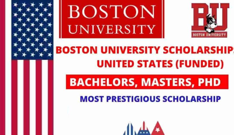Boston University Scholarships In USA 2026 (Funded)