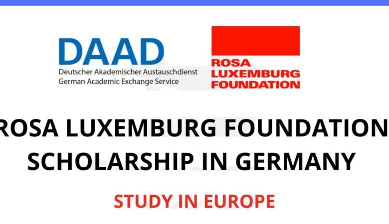 Rosa Luxemburg Foundation Scholarship in Germany in 2025 (Funded)