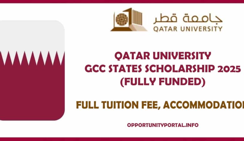 Qatar University GCC States Scholarship 2025 (Fully Funded)