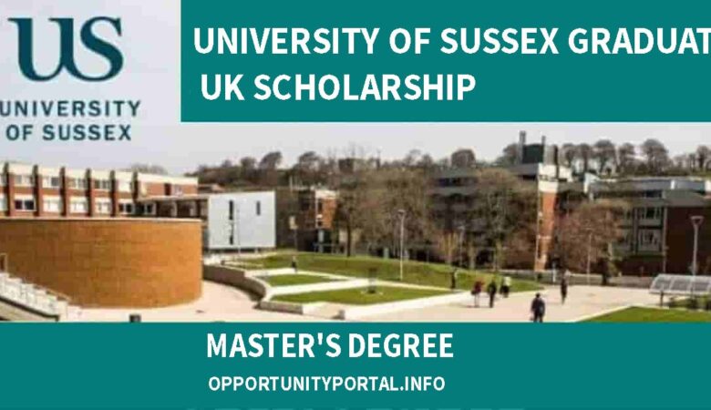 University of Sussex Graduate UK Scholarship 2025 (Funded)