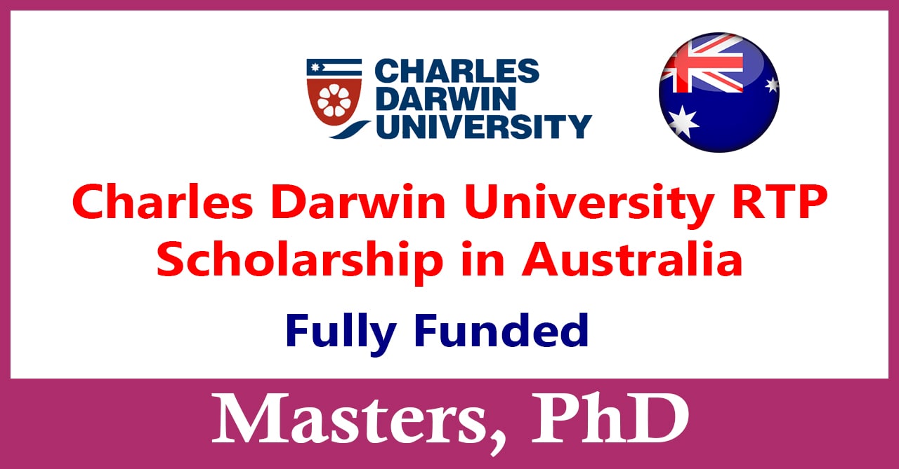 Charles Darwin University Research Training Program 2025 (Fully Funded ...