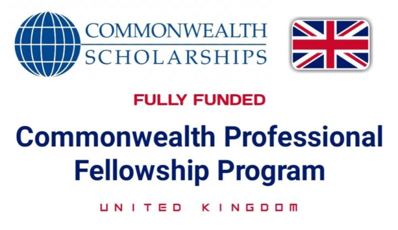 Commonwealth Professional Fellowships 2025 (Fully Funded)