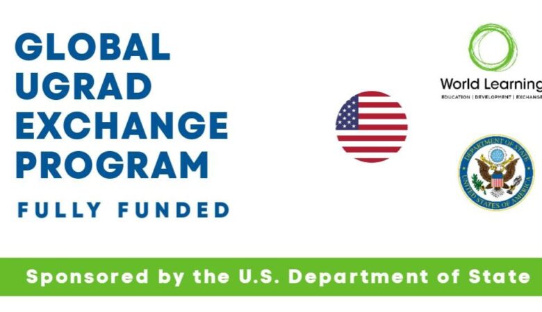 Global Undergraduate Exchange Program (Global UGRAD) 2025 (Fully Funded)