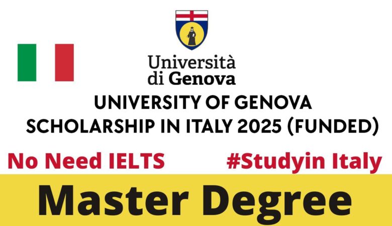 University of Genova Scholarship In Italy 2025 (Funded)