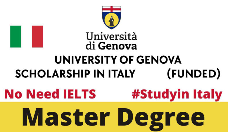 University of Genova Scholarship In Italy 2026 (Funded)