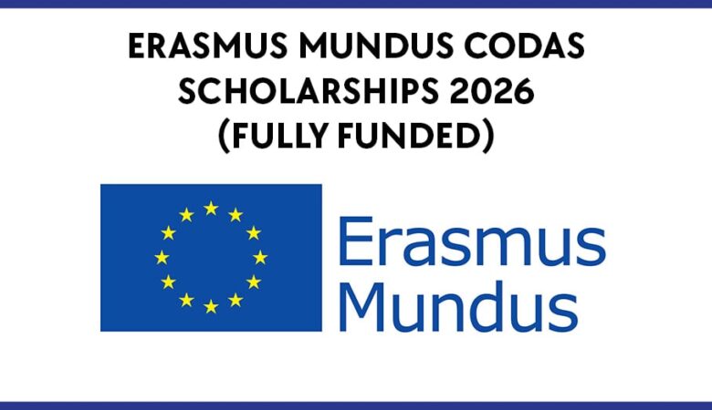 Erasmus Mundus CoDaS Scholarships 2026 (Fully Funded)