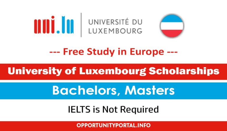 University of Luxembourg Scholarships 2026 (Fully Funded)