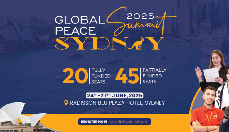 Global Peace Summit Sydney 2025 In Australia (Fully Funded)