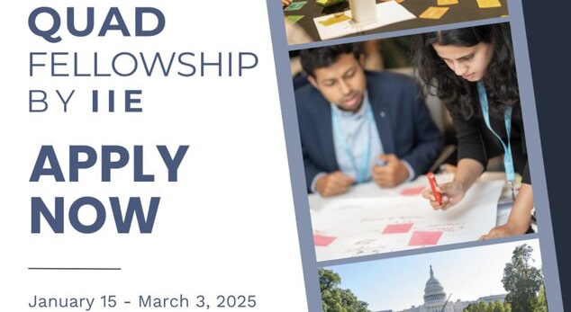 Quad Fellowship In USA 2026 (Fully Funded)