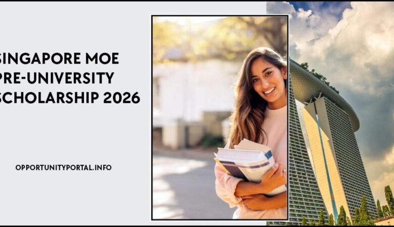 Singapore MOE Pre-University Scholarship 2026 (Funded)