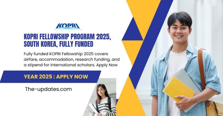 KOPRI South Korea Scholarships 2026 (Fully Funded)