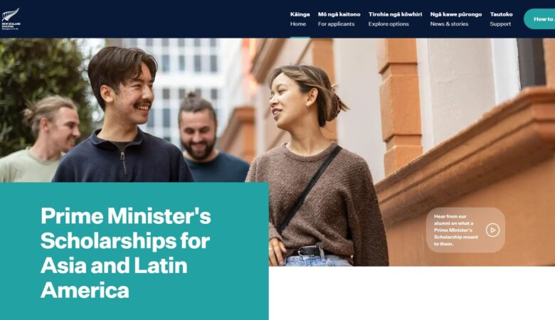 New Zealand Prime Minister's Scholarships 2026 (Fully Funded)