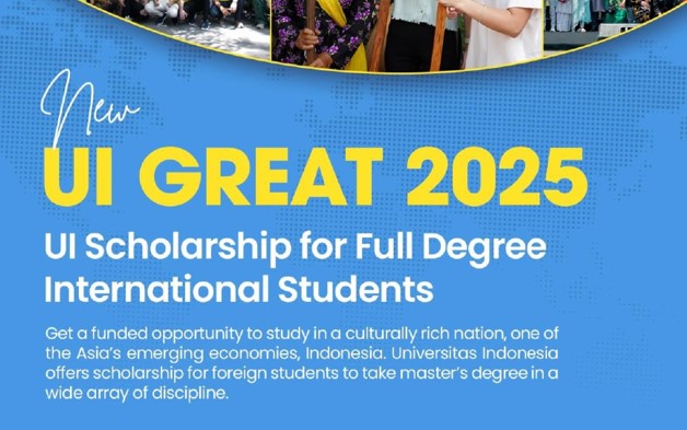 UI GREAT Scholarships In Indonesia 2026 (Fully Funded)