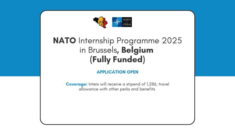 NATO Internship In Belgium 2026 (Fully Funded)