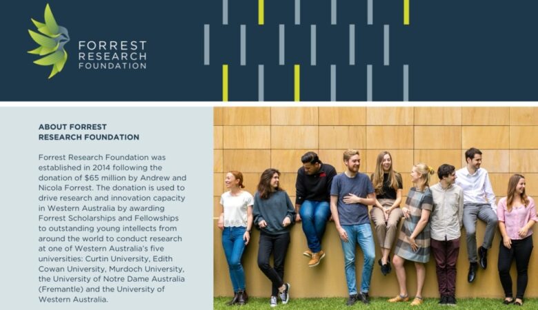 Forrest Research Fellowships 2026 In Australia (Fully Funded)