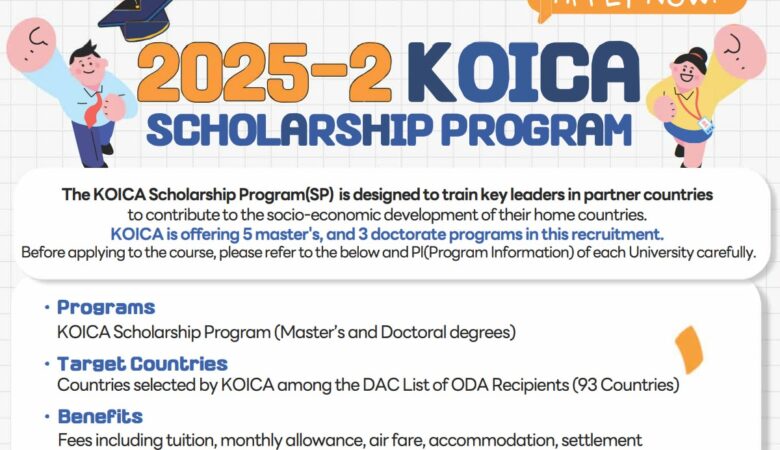 KOICA Scholarship 2026 in South Korea (Fully Funded)