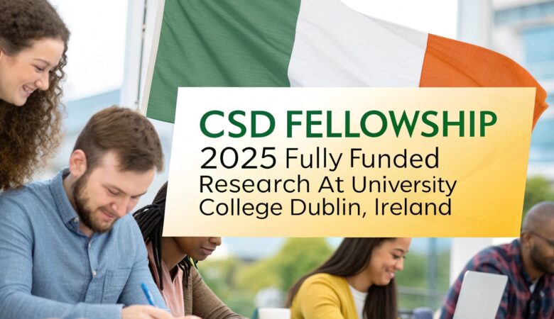 University College Dublin Visiting Fellowships In Ireland (Fully Funded)