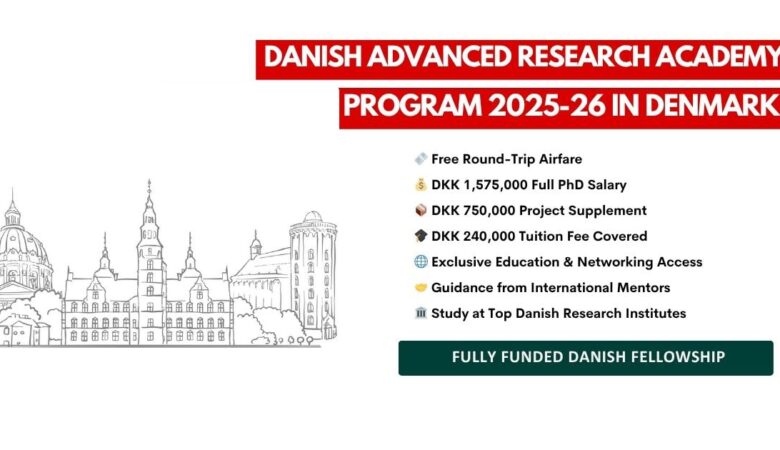Danish Advanced Research Academy (DARA) Scholarships In Denmark