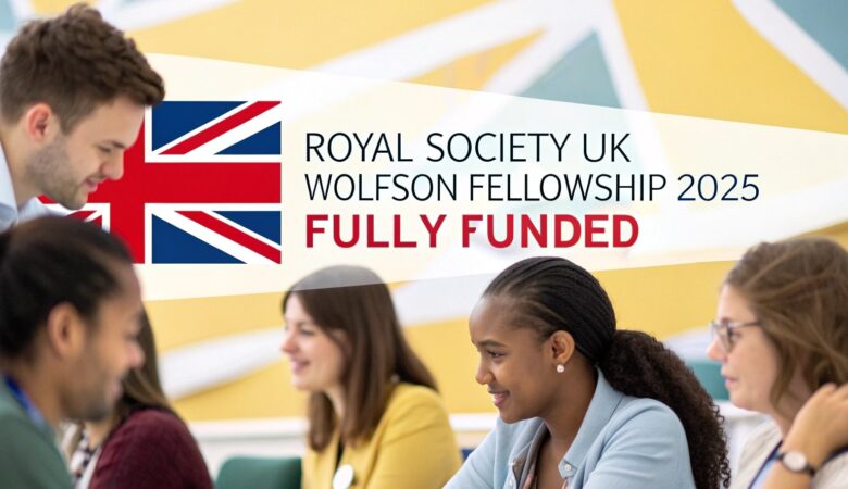Royal Society Wolfson Scholarships In UK 2026 (Funded)