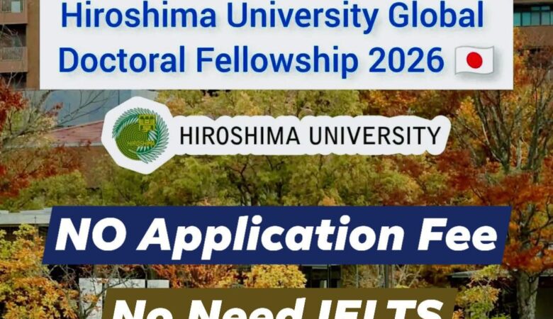 Hiroshima University Global Scholarships in Japan (Funded)