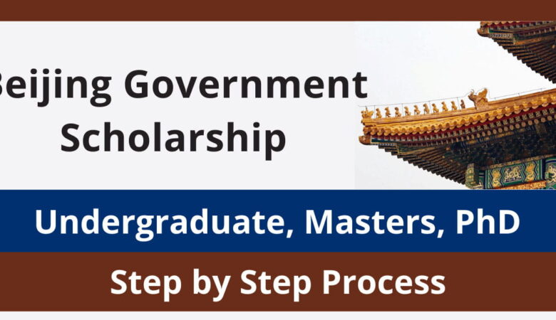 Beijing Government Scholarship (BGS) (Fully Funded)