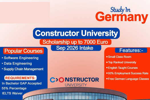 Constructor University Scholarships In Germany 2027 (Fully Funded)