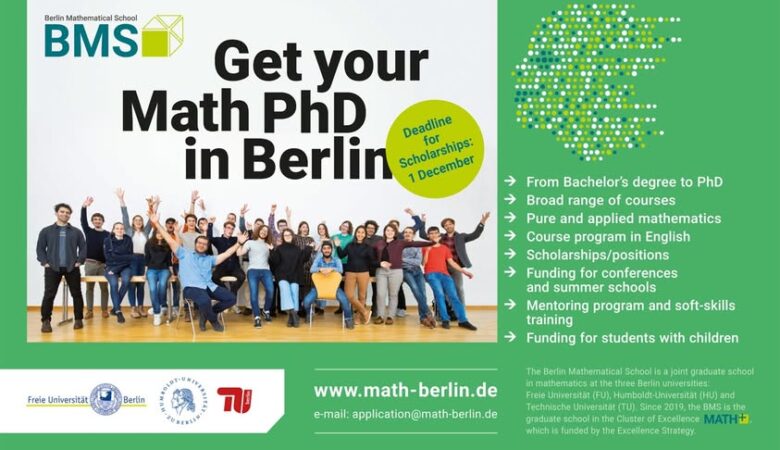 Berlin Mathematical School (BMS) Scholarships In Germany 2027 (Fully Funded)