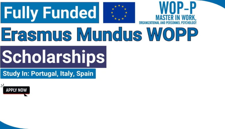 Erasmus Mundus WOP-P Scholarships (Fully Funded)