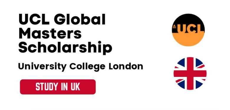 UCL Global Master's Scholarship In UK 2027 (Fully Funded)