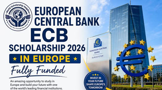 ECB Scholarship in Europe (Fully Funded)