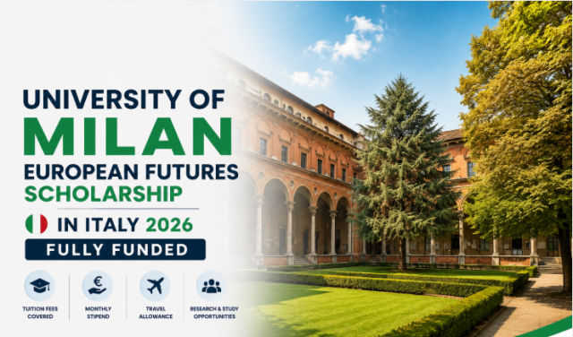 University of Milan European Futures Scholarships in Italy (Funded)