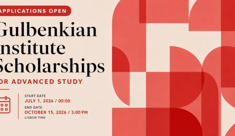 Gulbenkian Institute Scholarship in Portugal (Fully Funded)