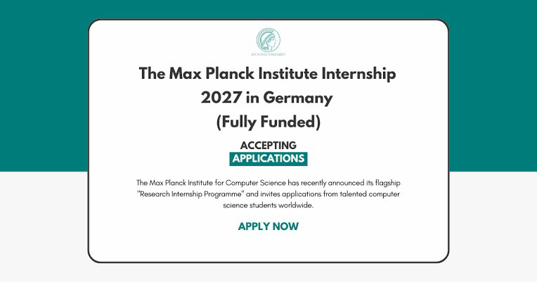 Max Planck Institute Scholarships 2027 in Germany Fully Funded