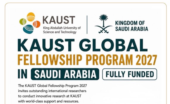 KAUST Global Fellowship Program in Saudi Arabia (Fully Funded)