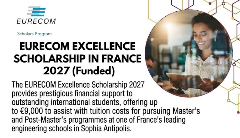 EURECOM Excellence Scholarship In France 2027 (Funded)